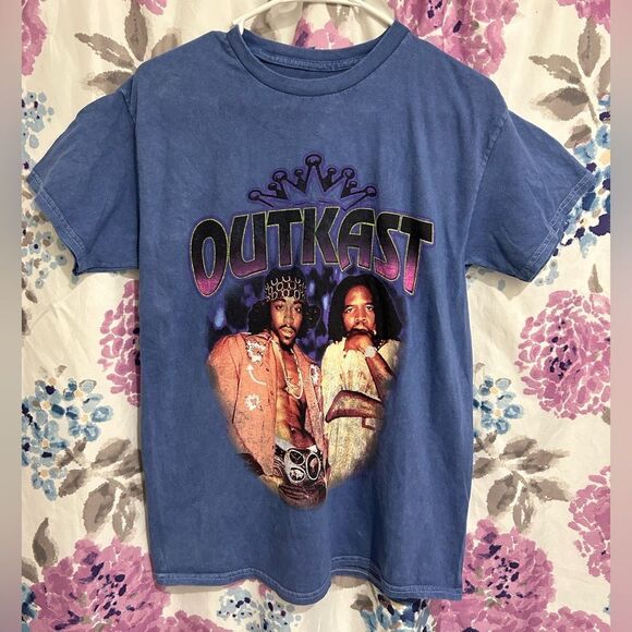 Official Outkast T-Shirt - Blue Graphic Design - Size Medium - Brand New UNISEX - Picture 3 of 4